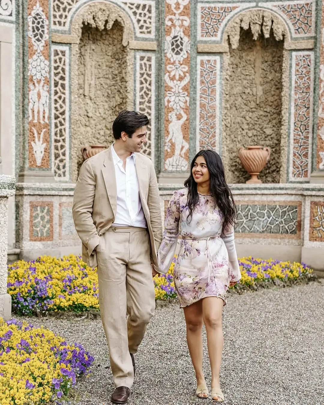 Action King Arjun Daughter Anjana Engagement Photos