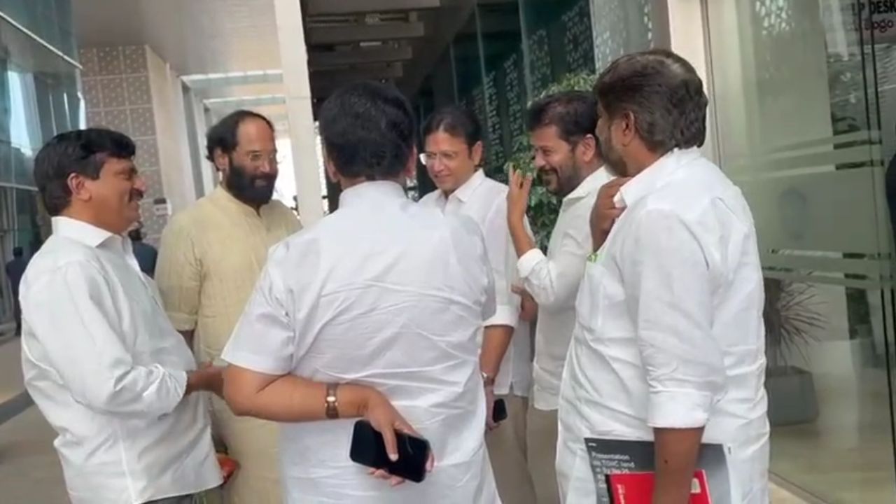 ముఖ్యమంత్రి రేవంత్ రెడ్డి తన తోటి మంత్రులతో ఎలా సరదాగా గడిపారో చూడండి..