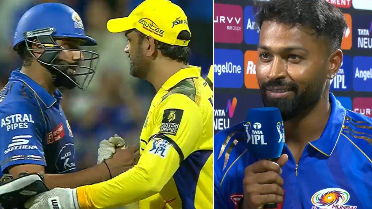 IPL 2025: చెన్నైపై విజయం తరువాత రోహిత్ శర్మ గురించి కెప్టెన్ హార్దిక్ పాండ్యా కీలక కామెంట్స్.. అతని గురించి ఆందోళన అవసరం లేదు..! IPL 2025: చెన్నైపై విజయం తరువాత రోహిత్ శర్మ గురించి కెప్టెన్ హార్దిక్ పాండ్యా కీలక కామెంట్స్.. అతని గురించి ఆందోళన అవసరం లేదు..!
