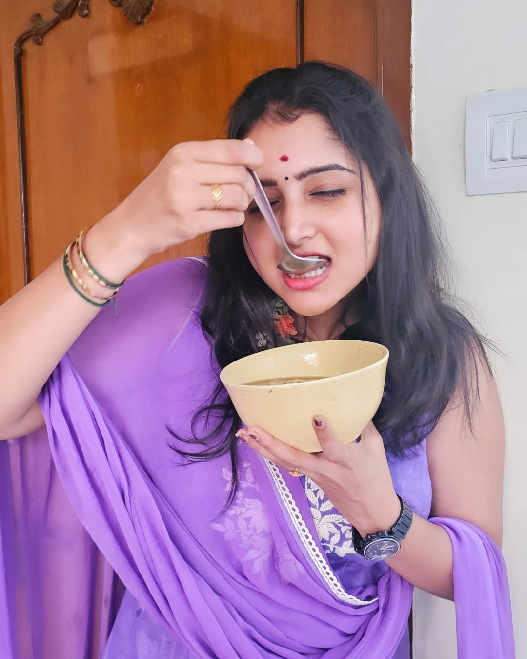 Deepika Rangaraju Cute Photos on Sri Rama Navami