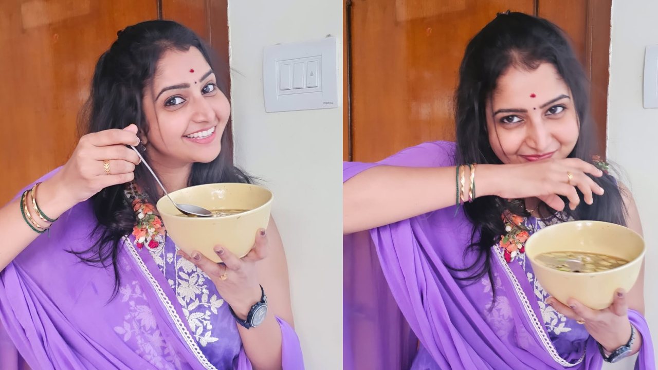 Deepika Rangaraju : శ్రీరామ నవమి పానకం తాగుతూ.. క్యూట్ ఫొటోలు షేర్ చేసిన బ్రహ్మముడి సీరియల్ దీపిక రంగరాజు..