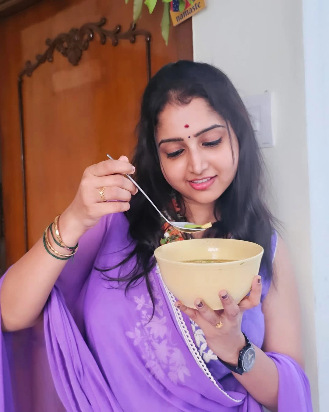 Deepika Rangaraju Cute Photos on Sri Rama Navami