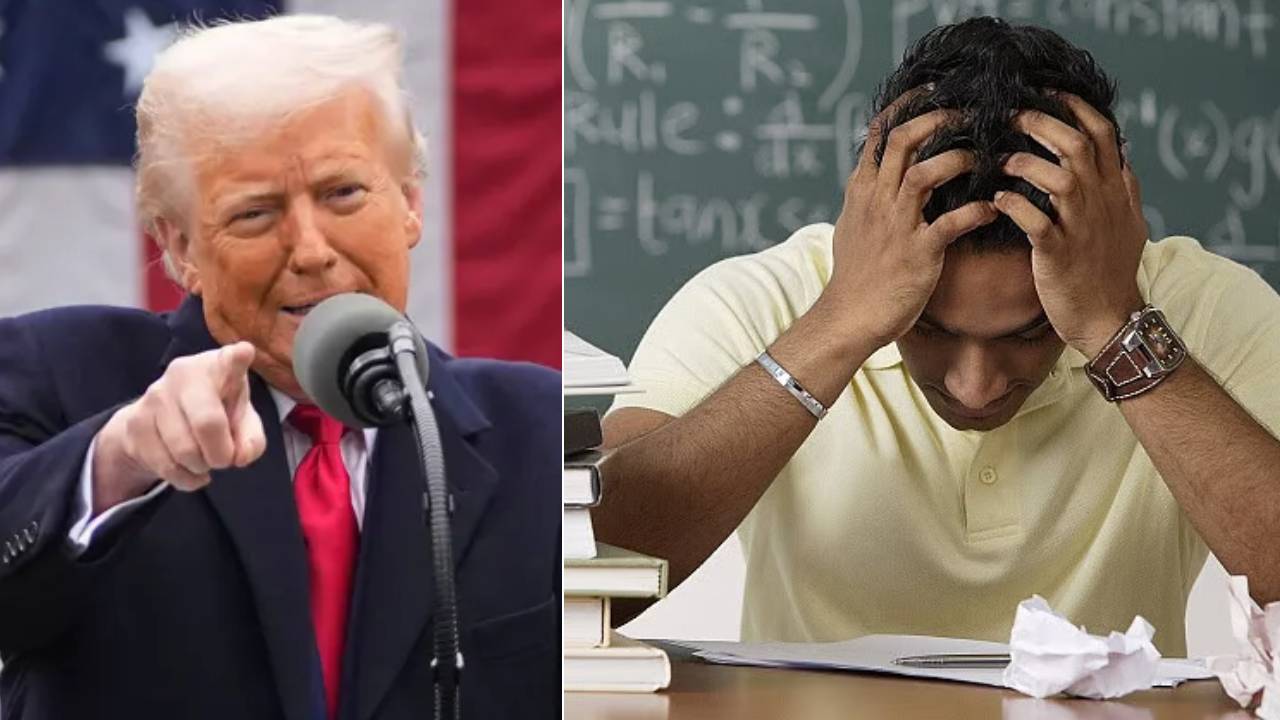 Donald Trump: ట్రంప్ మరో సంచలన నిర్ణయం.. 3లక్షల మంది ఇండియన్ స్టూడెంట్స్ కు ఎఫెక్ట్ .. హెచ్1బీ వీసాలకోసం పరుగులు.. Donald Trump: ట్రంప్ మరో సంచలన నిర్ణయం.. 3లక్షల మంది ఇండియన్ స్టూడెంట్స్ కు ఎఫెక్ట్ .. హెచ్1బీ వీసాలకోసం పరుగులు..