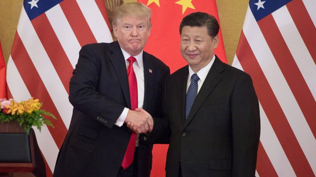 Donald Trump compliments Xi Jinping