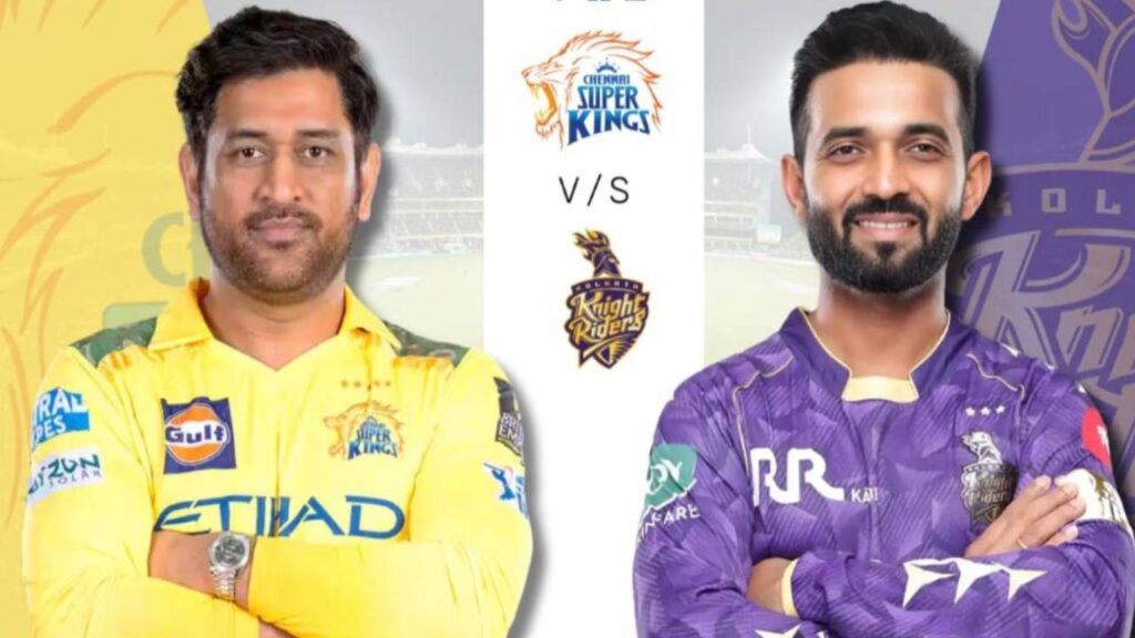 IPL 2025 CSK vs KKR Head to head Chennai pitch report