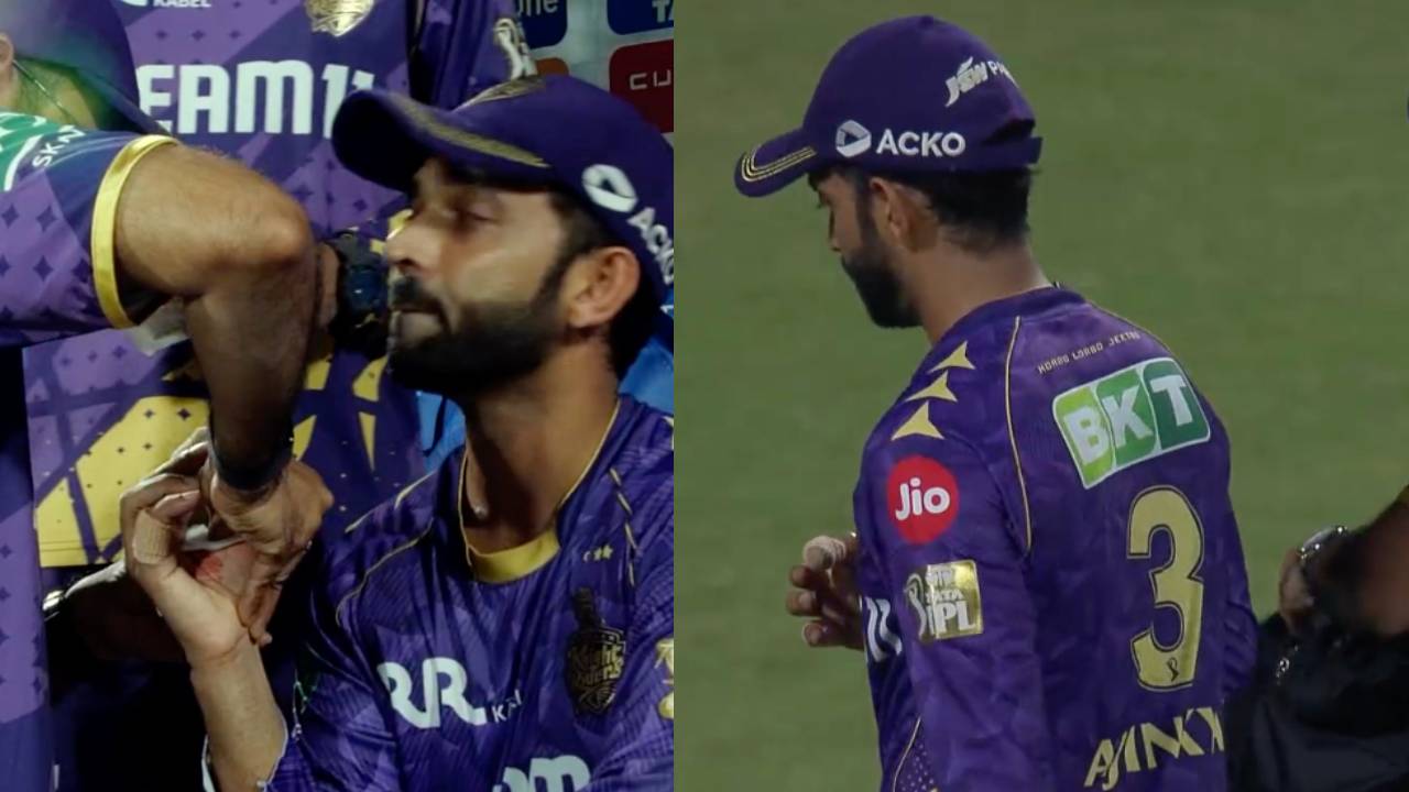 KKR : గెలుపు జోష్లో ఉన్న కోల్కతాకు బిగ్ షాక్.. కెప్టెన్ రహానేకు గాయం.. ఇప్పుడెలా ఉందంటే? KKR : గెలుపు జోష్లో ఉన్న కోల్కతాకు బిగ్ షాక్.. కెప్టెన్ రహానేకు గాయం.. ఇప్పుడెలా ఉందంటే?