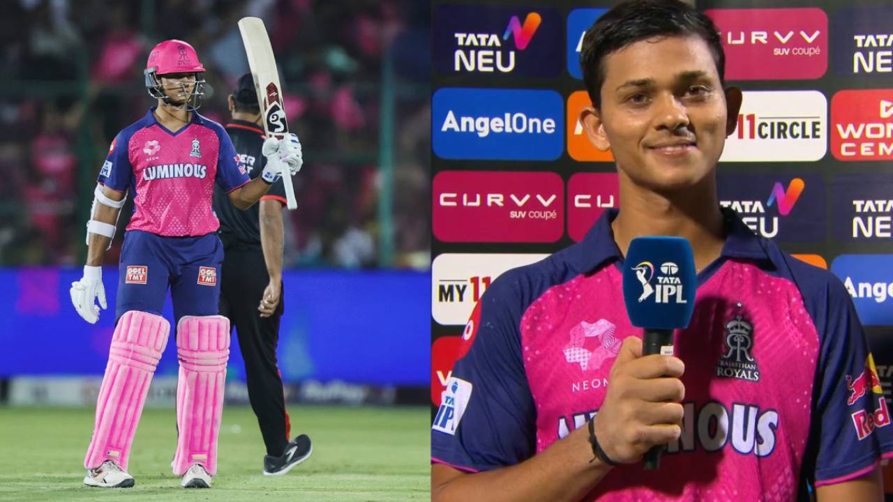 RR vs GT : ఓ వైపు వైభవ్ విధ్వంసకాండ కొనసాగుతుండగానే.. జైస్వాల్ అరుదైన రికార్డు.. RR vs GT : ఓ వైపు వైభవ్ విధ్వంసకాండ కొనసాగుతుండగానే.. జైస్వాల్ అరుదైన రికార్డు..