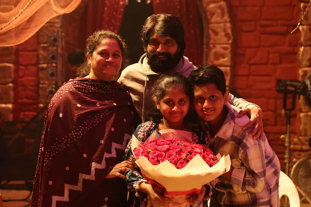 Jani Master Daughter Aaliyah's Birthday Celebration on the sets of JAAT
