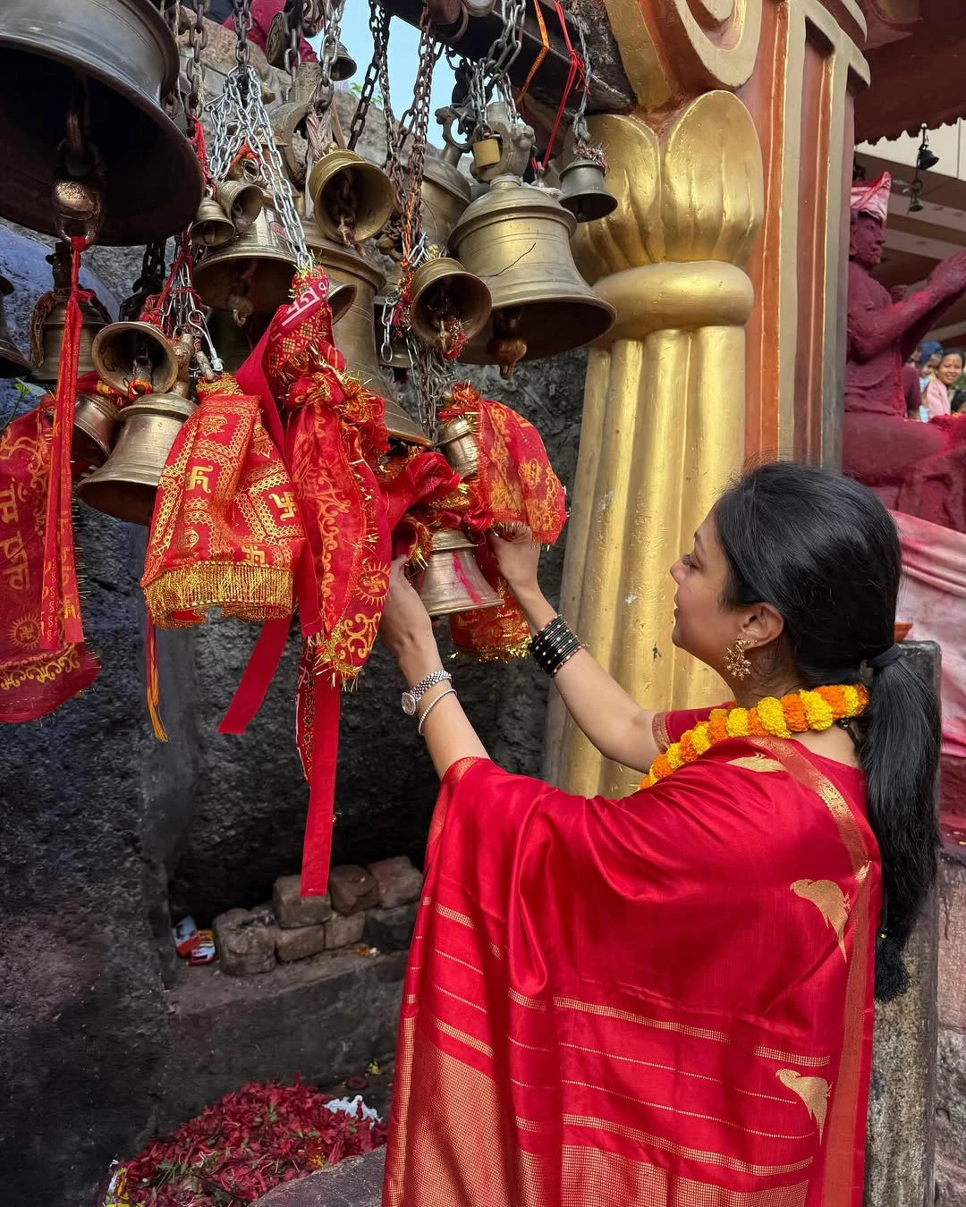 Suriya Jyotika Visited Temples