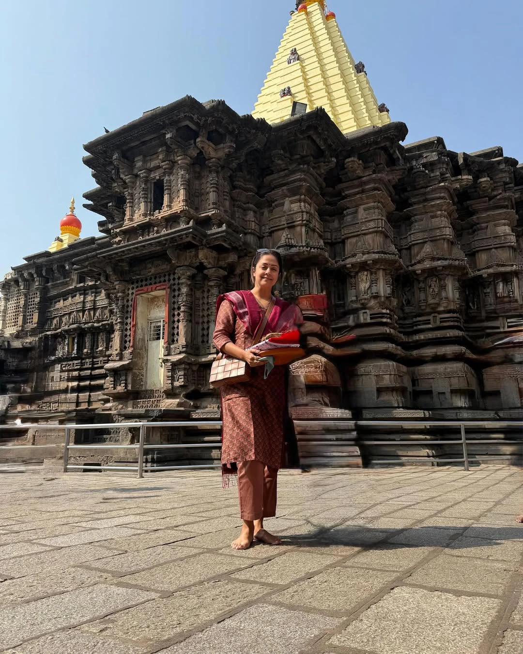 Suriya Jyotika Visited Temples