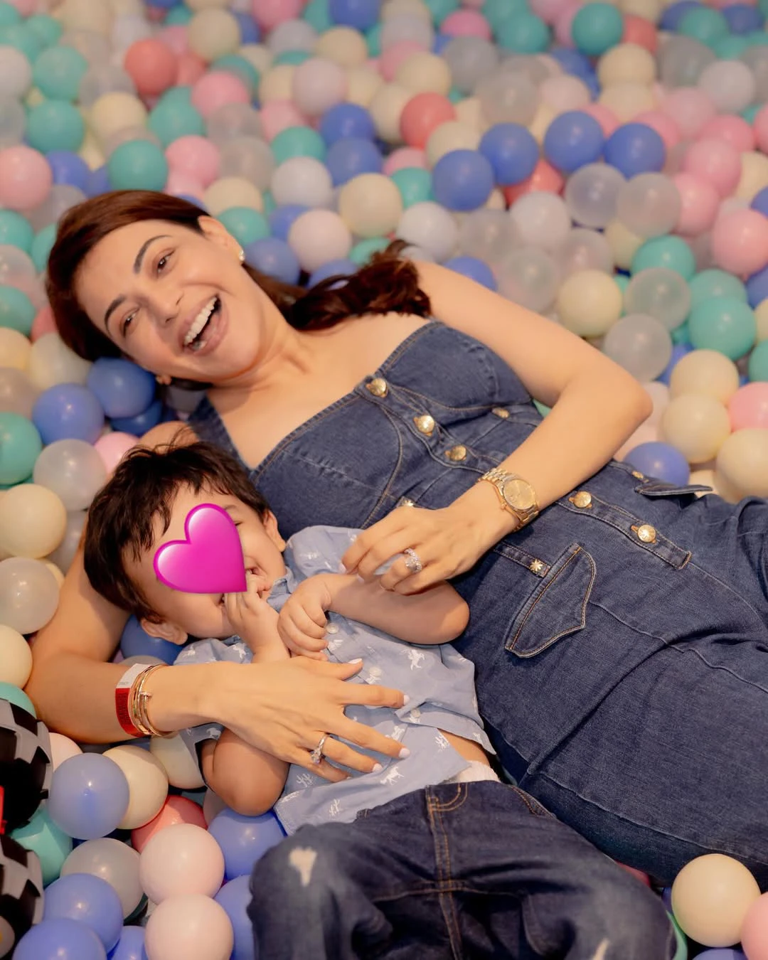 Kajal Aggarwal Son Neil Kitchlu Birthday Celebrations
