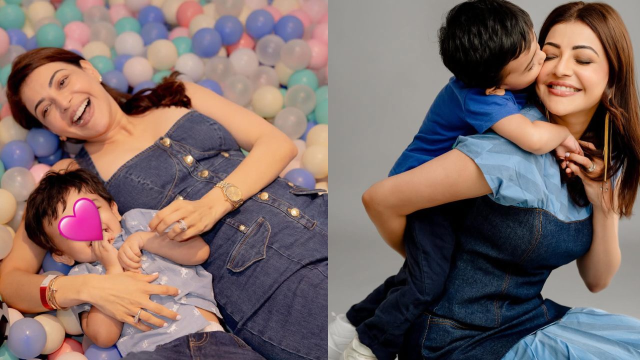 Kajal Aggarwal : కాజల్ అగర్వాల్ కొడుకు నీల్ పుట్టిన రోజు వేడుకలు.. ఫోటోలు వైరల్..