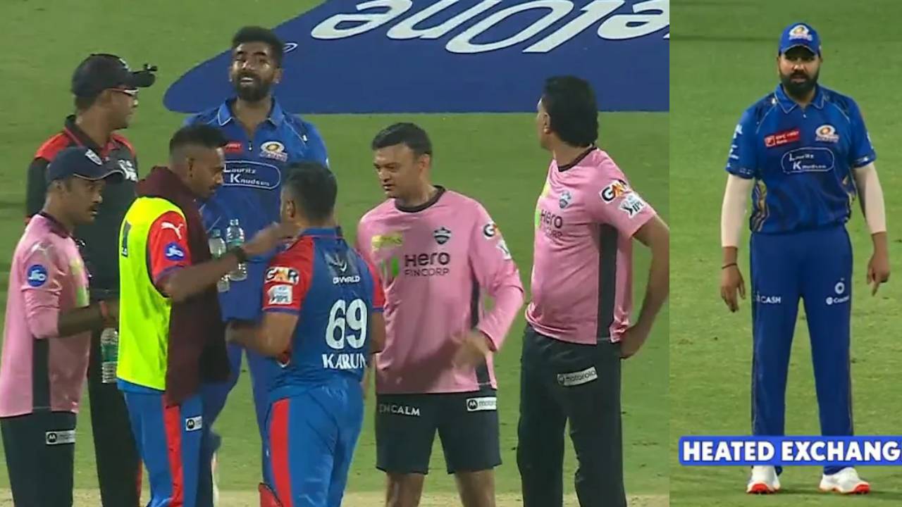 DC vs MI : మ్యాచ్ మధ్యలో బుమ్రా, కరుణ్ నాయర్ గొడవ.. రోహిత్ భయ్యా నీకు ఇది కామెడీగా ఉందా? వీడియో వైరల్.. DC vs MI : మ్యాచ్ మధ్యలో బుమ్రా, కరుణ్ నాయర్ గొడవ.. రోహిత్ భయ్యా నీకు ఇది కామెడీగా ఉందా? వీడియో వైరల్..