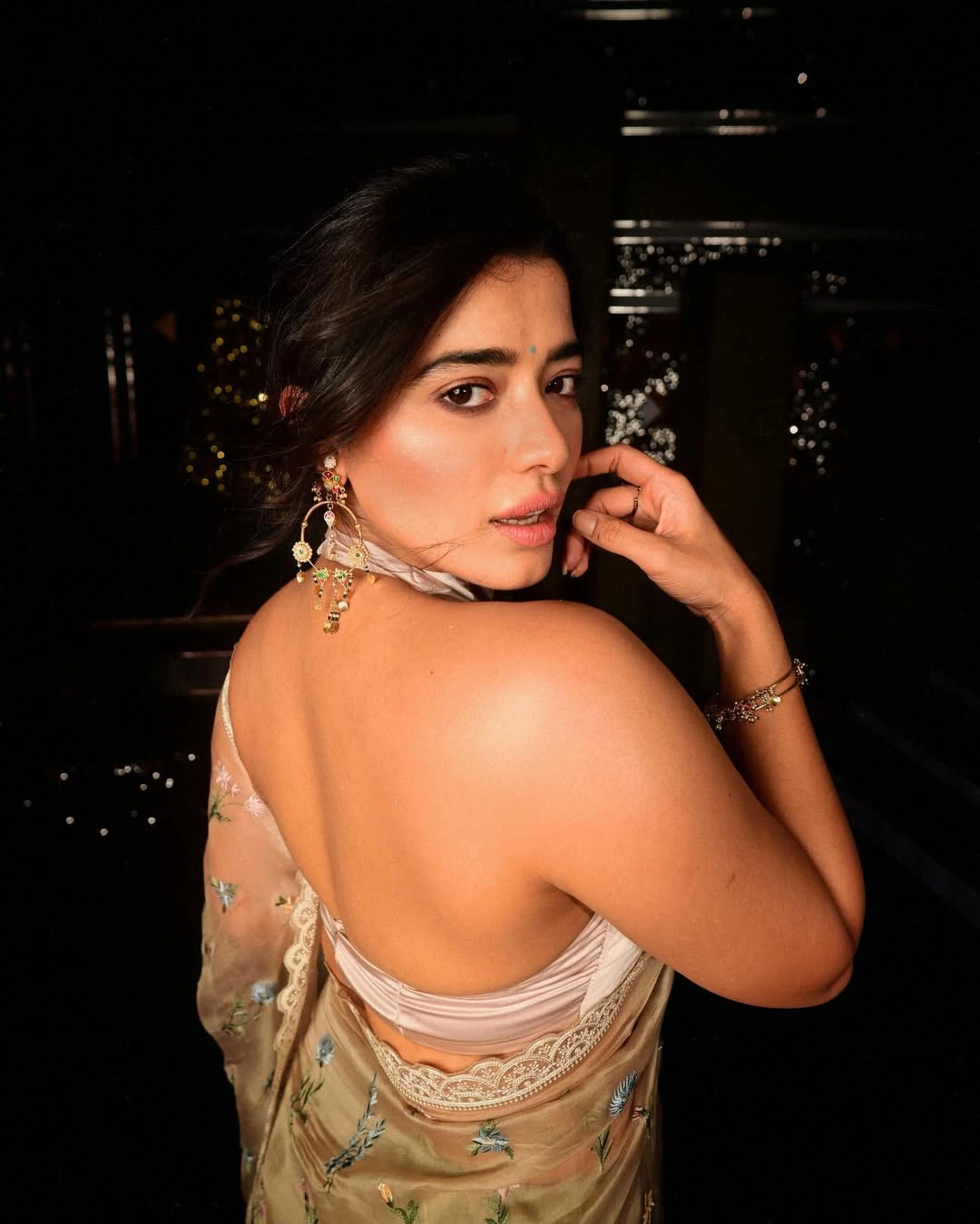 Ketika Sharma Stunning Looks in Backless Poses