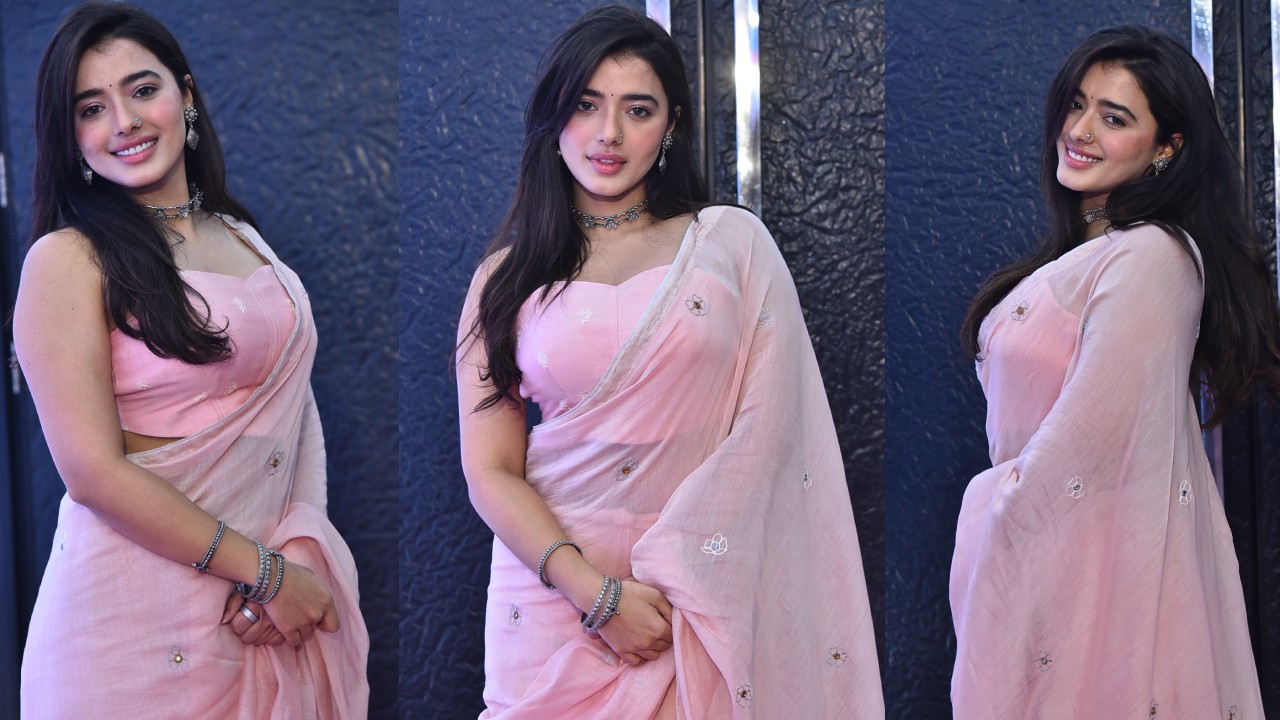 Ketika Sharma : ‘సింగిల్’ ఈవెంట్లో.. చీరకట్టులో కేతిక శర్మ అందాలు..