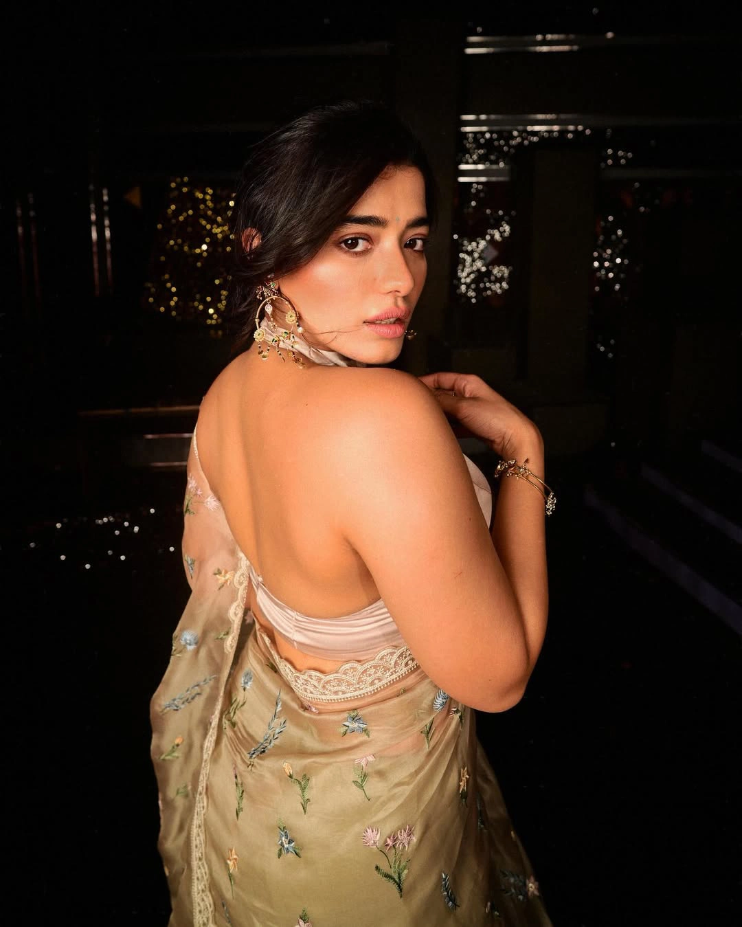 Ketika Sharma Stunning Looks in Backless Poses