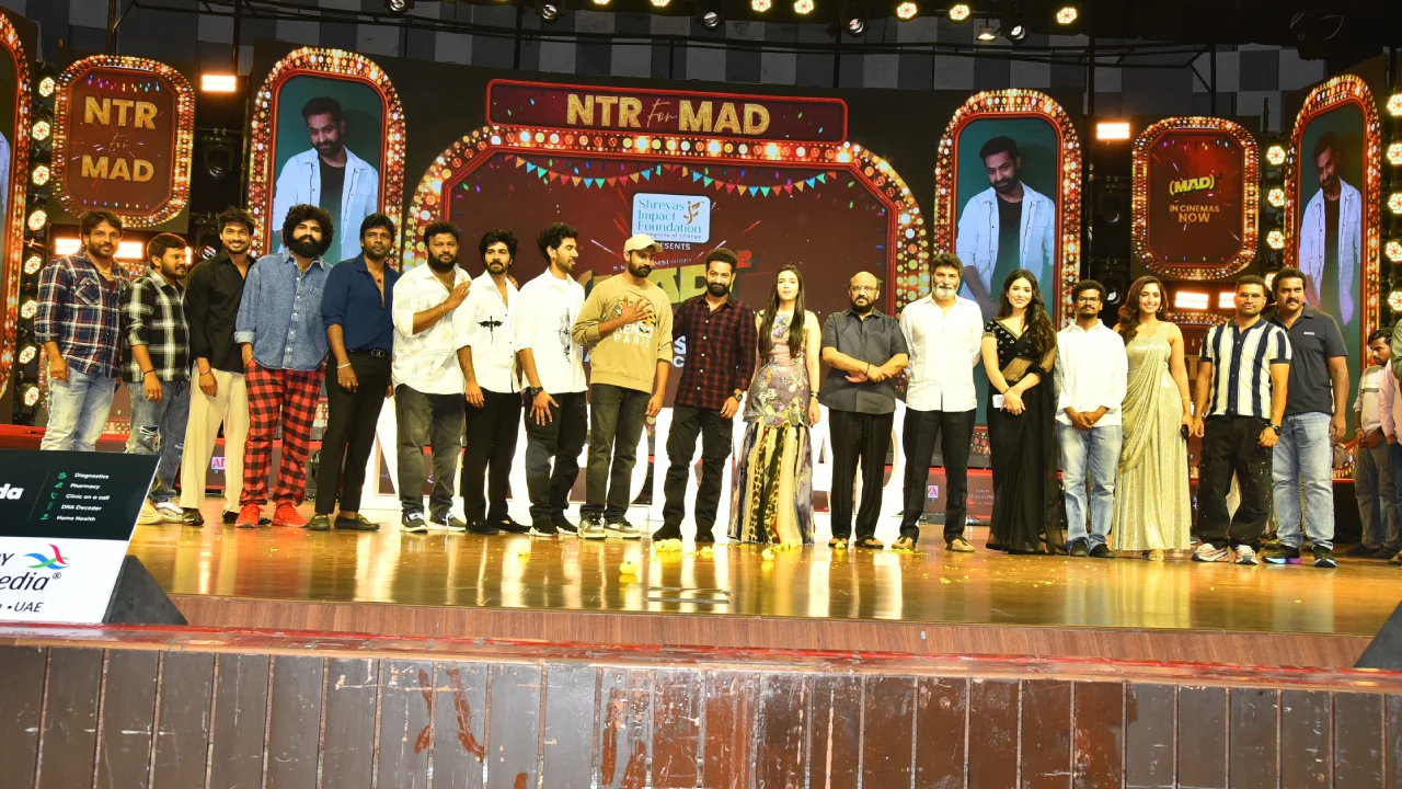 Narne Nithiin NTR Mad Square Success Meet
