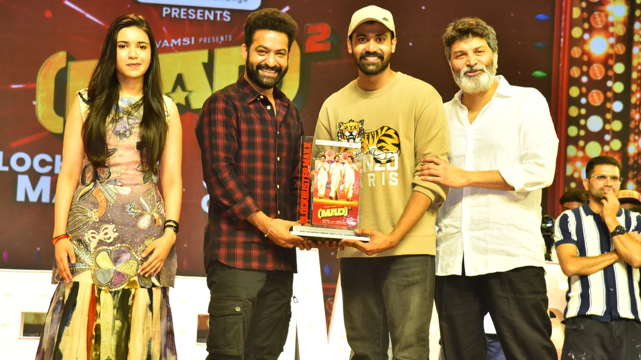 Narne Nithiin NTR Mad Square Success Meet