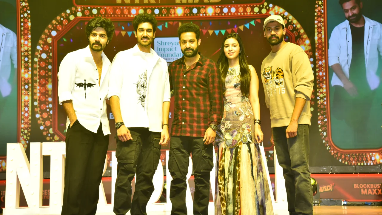 Narne Nithiin NTR Mad Square Success Meet