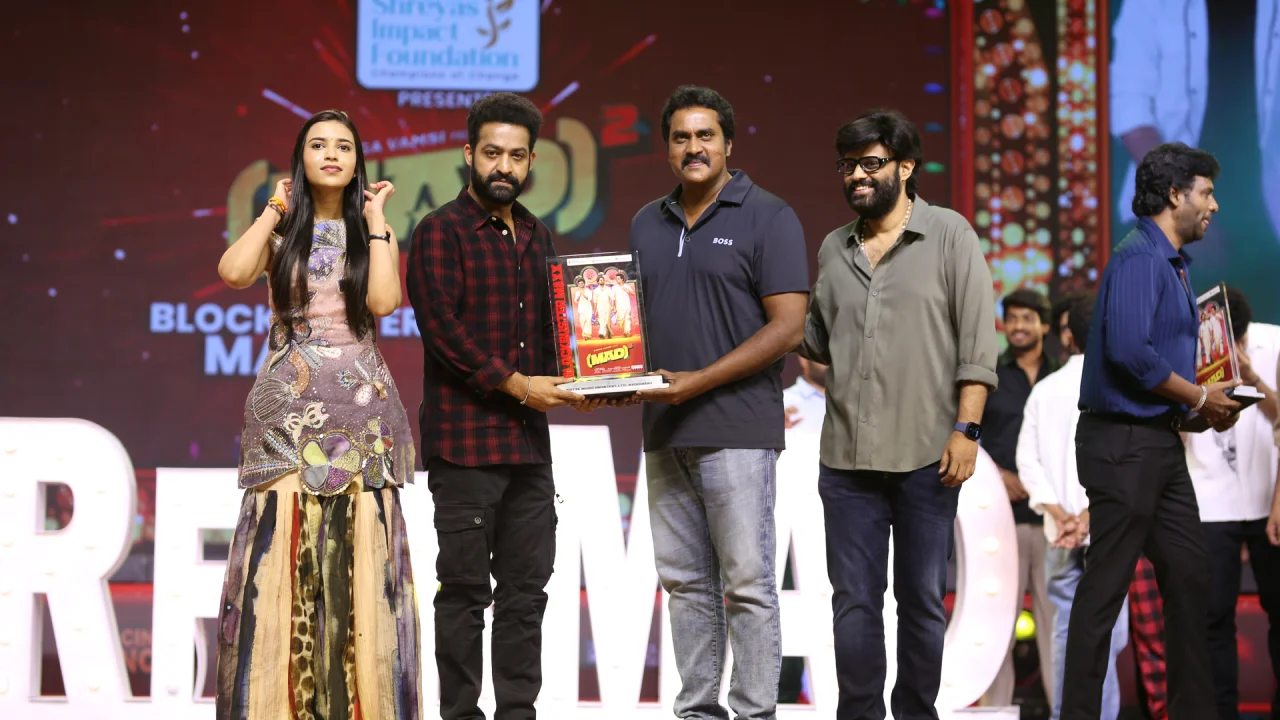 Narne Nithiin NTR Mad Square Success Meet