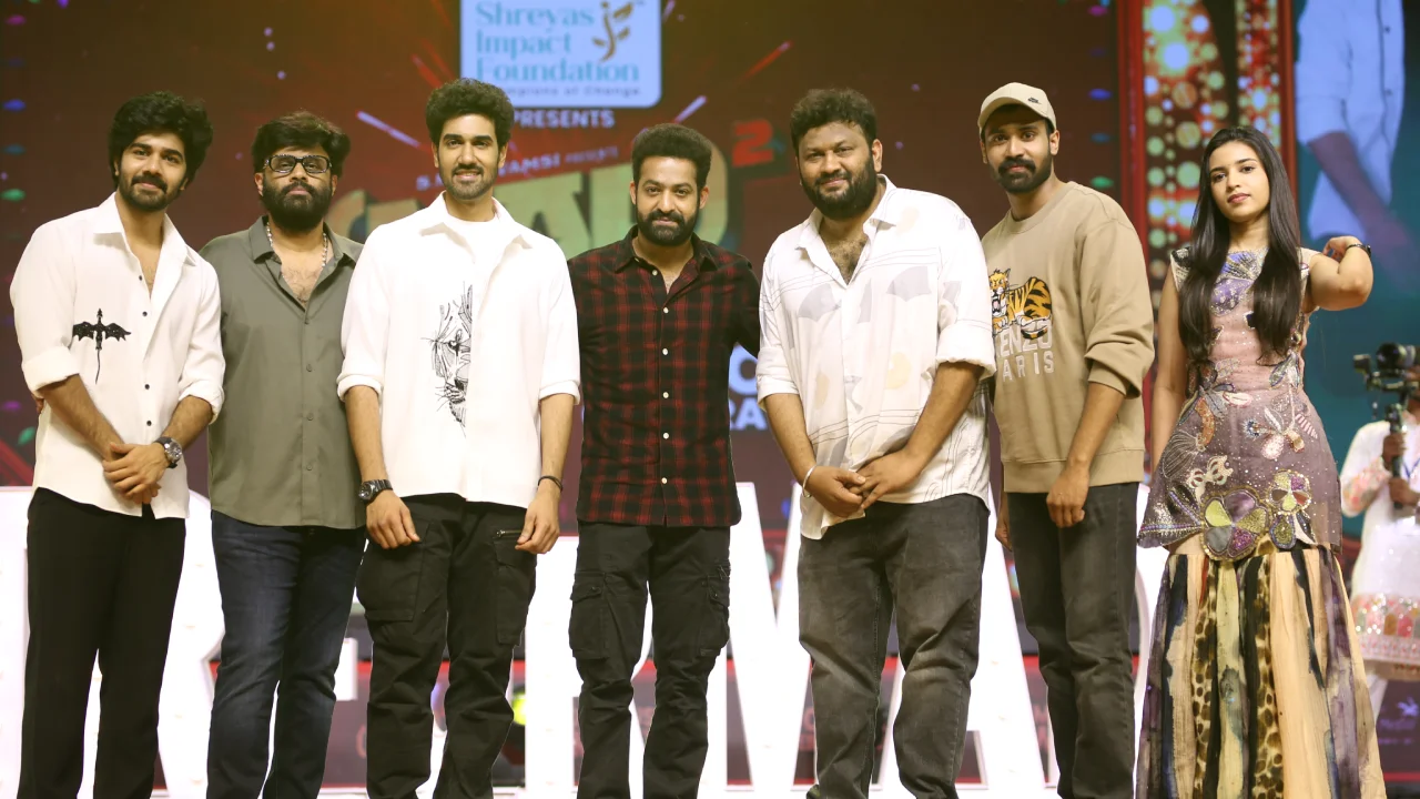 Narne Nithiin NTR Mad Square Success Meet