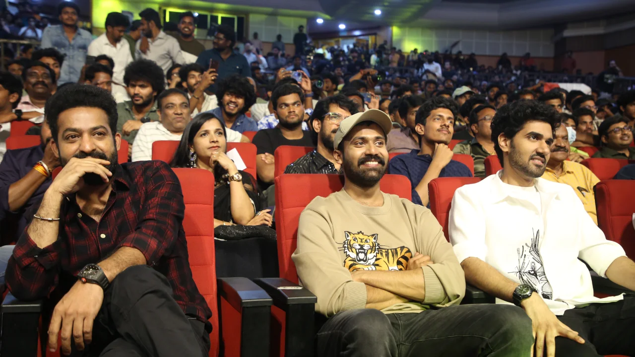 Narne Nithiin NTR Mad Square Success Meet