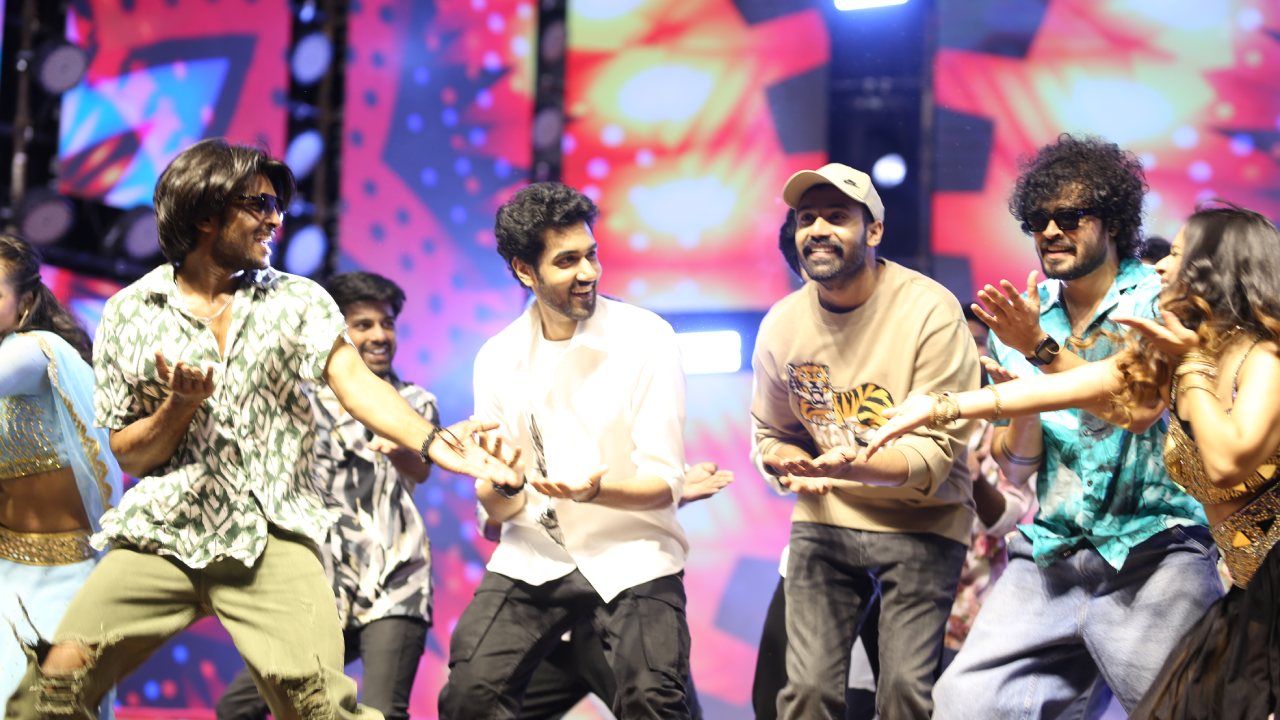 Narne Nithiin NTR Mad Square Success Meet