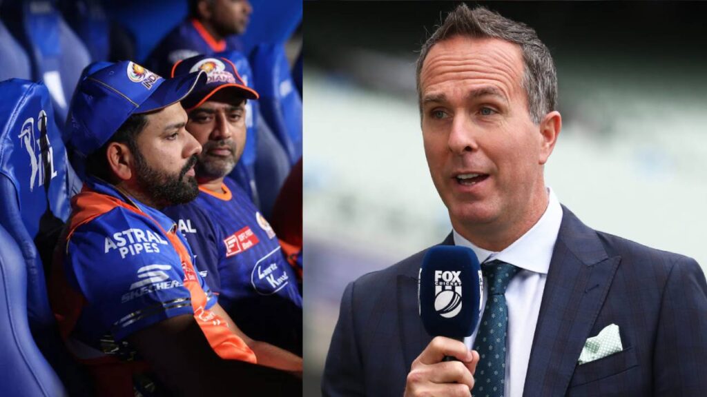 Michael Vaughan Trolls Rohit Sharma After Poor form During IPL 2025