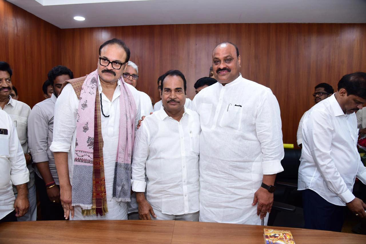 Nagababu Oath Ceremony as MLC