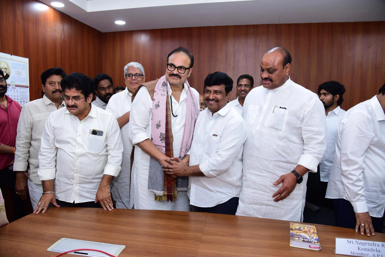 Nagababu Oath Ceremony as MLC