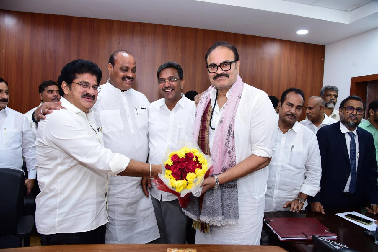 Nagababu Oath Ceremony as MLC