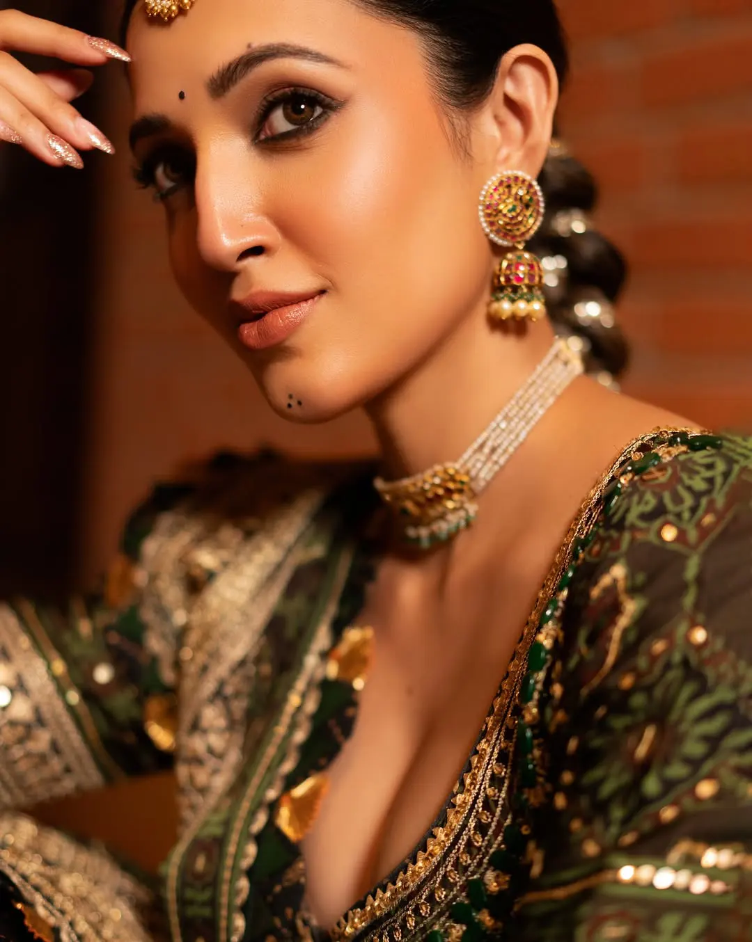 Neha Shetty Shines in Traditional Dress