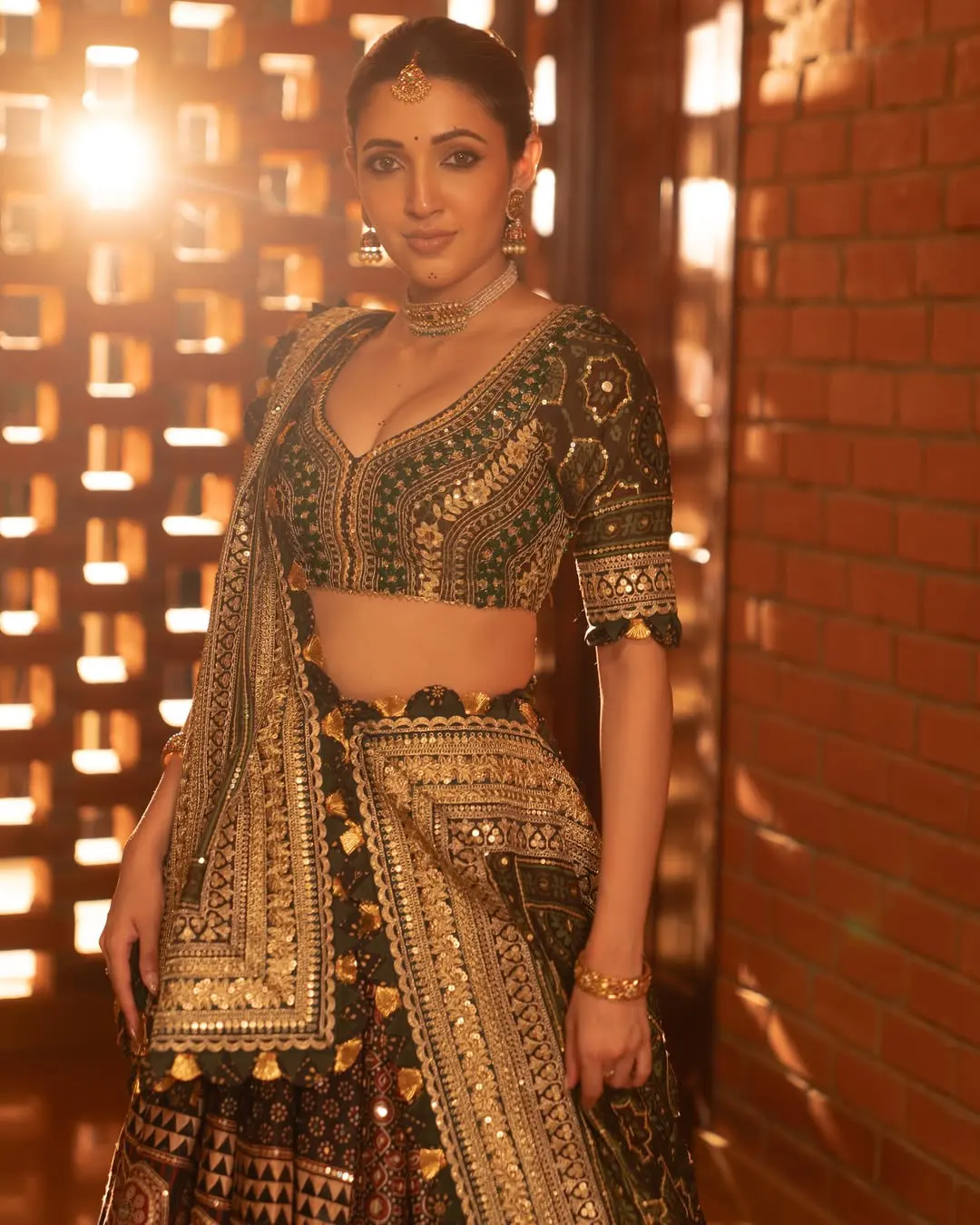 Neha Shetty Shines in Traditional Dress