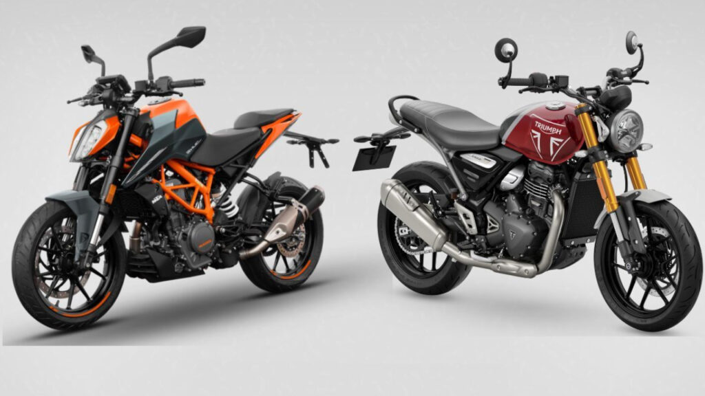 Now buy KTM, Triumph bikes