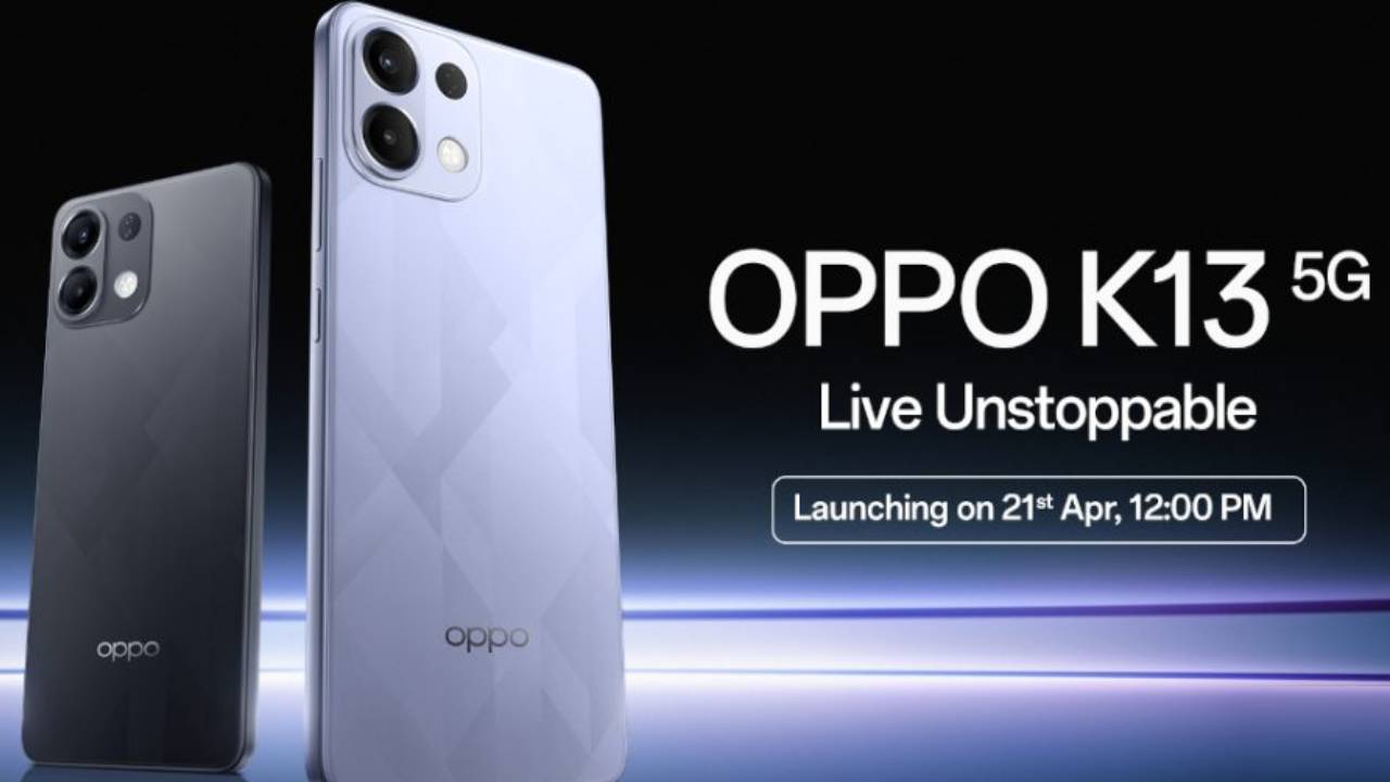 OPPO K13 5G Launch : భారీ బ్యాటరీతో ఒప్పో K13 5G ఫోన్ వచ్చేస్తోంది.. ఈ నెల 21నే లాంచ్.. ఫీచర్లు, ధర వివరాలివే! OPPO K13 5G Launch : భారీ బ్యాటరీతో ఒప్పో K13 5G ఫోన్ వచ్చేస్తోంది.. ఈ నెల 21నే లాంచ్.. ఫీచర్లు, ధర వివరాలివే!