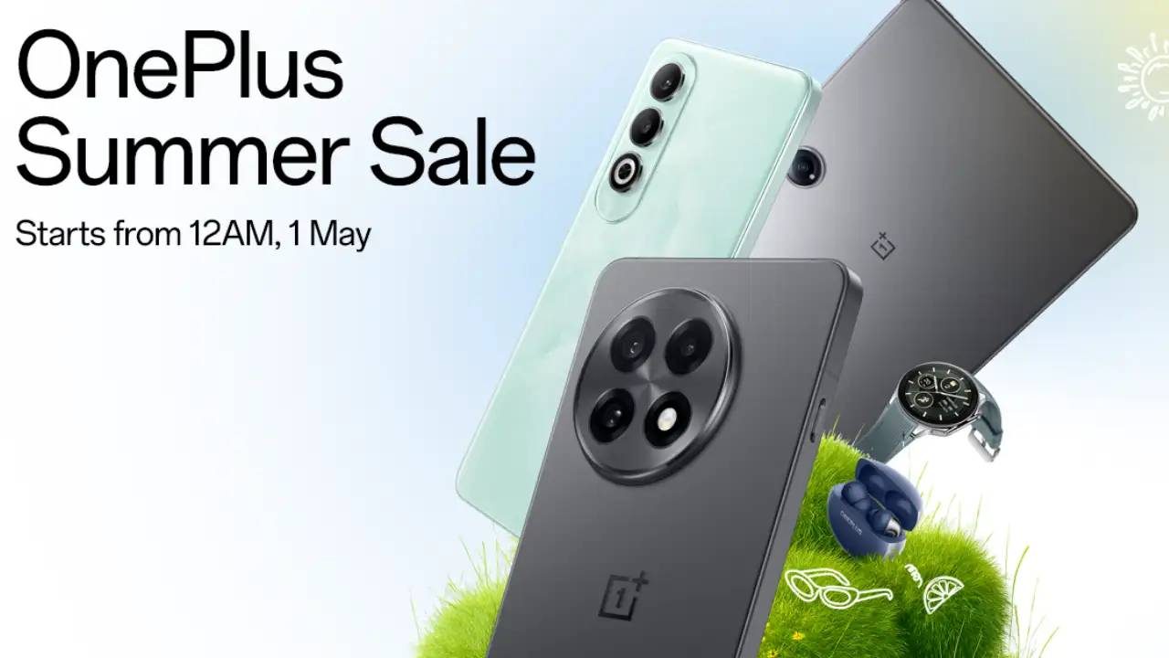 OnePlus Summer Sale : మే 1 నుంచే వన్ప్లస్ సమ్మర్ సేల్.. ఈ వన్ప్లస్ ఫోన్లు, ప్యాడ్, బడ్స్ ప్రో, స్మార్ట్ వాచ్లపై బిగ్ డిస్కౌంట్లు.. డోంట్ మిస్..! OnePlus Summer Sale : మే 1 నుంచే వన్ప్లస్ సమ్మర్ సేల్.. ఈ వన్ప్లస్ ఫోన్లు, ప్యాడ్, బడ్స్ ప్రో, స్మార్ట్ వాచ్లపై బిగ్ డిస్కౌంట్లు.. డోంట్ మిస్..!