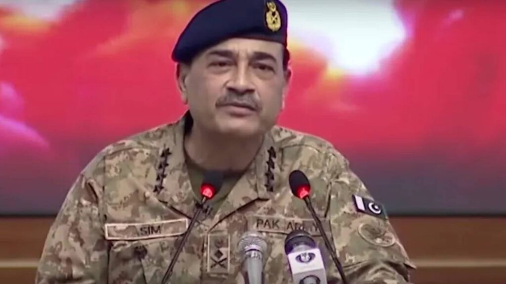Pakistan Army Chief Asim Munir