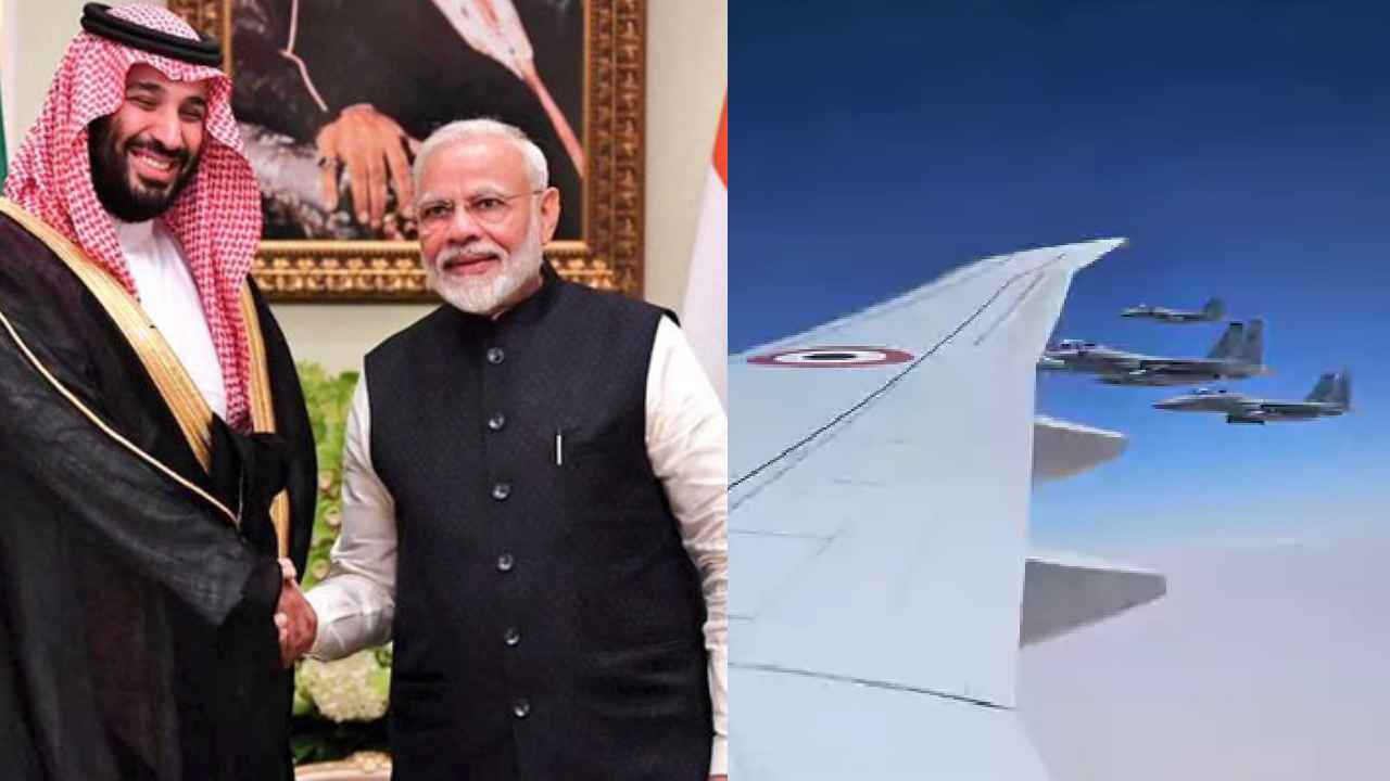 PM Modi Saudi Tour: వాటే వెల్కమ్.. సౌదీలో ప్రధాని మోదీకి అదిరిపోయే స్వాగతం.. ఫైటర్ జెట్స్ తో.. వీడియో వైరల్ PM Modi Saudi Tour: వాటే వెల్కమ్.. సౌదీలో ప్రధాని మోదీకి అదిరిపోయే స్వాగతం.. ఫైటర్ జెట్స్ తో.. వీడియో వైరల్