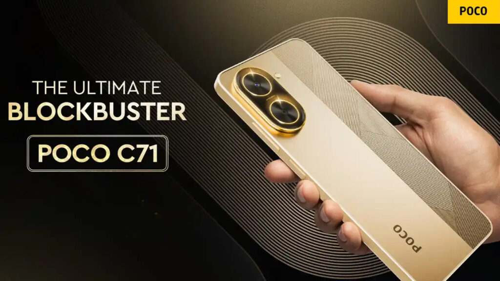 Poco C71 launched in India