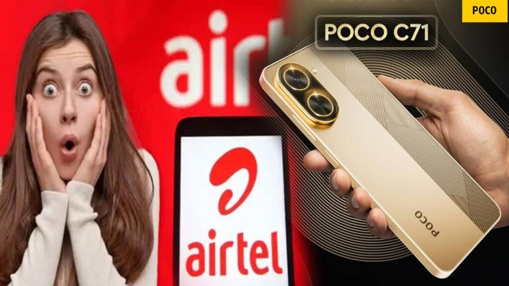 Poco C71 with Airtel Prepaid connection