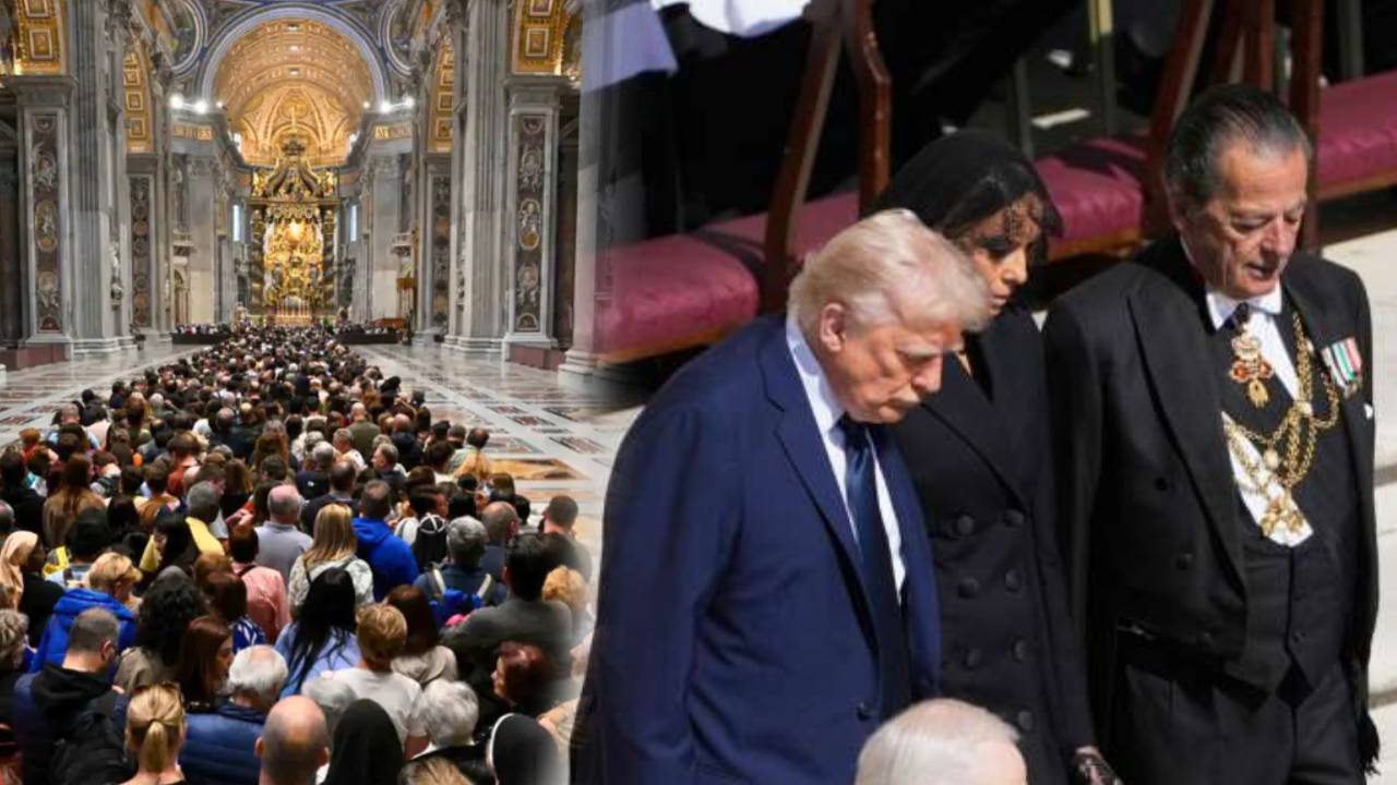 Pope Francis Funeral : పోప్ ఫ్రాన్సిస్ అంత్యక్రియలు.. తుది వీడ్కోలు పలికేందుకు హాజరైన రాష్ట్రపతి ముర్ము, ట్రంప్, జెలెన్స్కీ! Pope Francis Funeral : పోప్ ఫ్రాన్సిస్ అంత్యక్రియలు.. తుది వీడ్కోలు పలికేందుకు హాజరైన రాష్ట్రపతి ముర్ము, ట్రంప్, జెలెన్స్కీ!