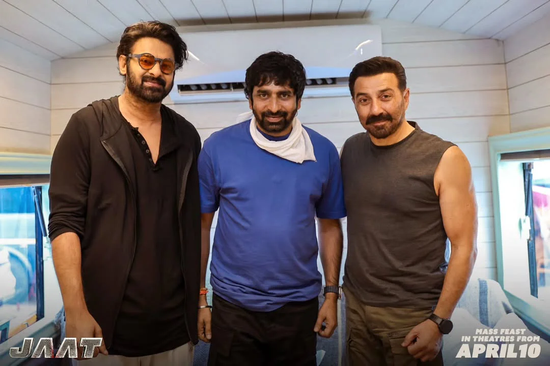 Prabhas Meets Sunny Deol