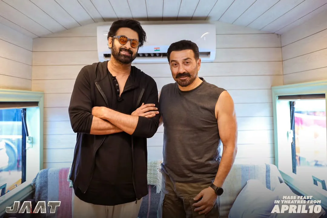 Prabhas Meets Sunny Deol