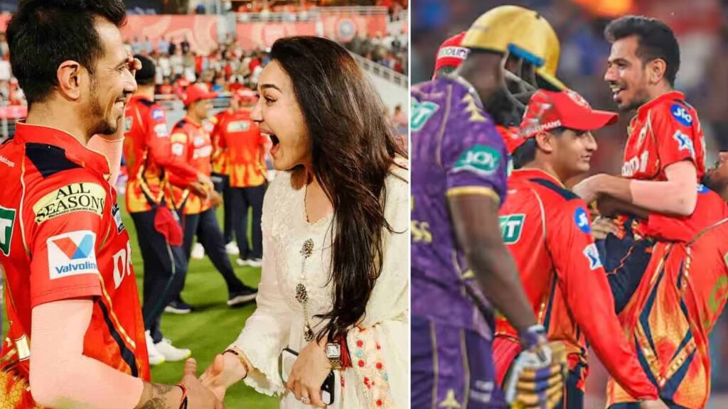 Preity Zinta hug Yuzvendra Chahal (credit bcci)