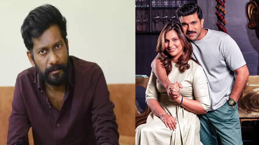 Ram Charan and Upasana sends special gift to director Buchibabu Sana