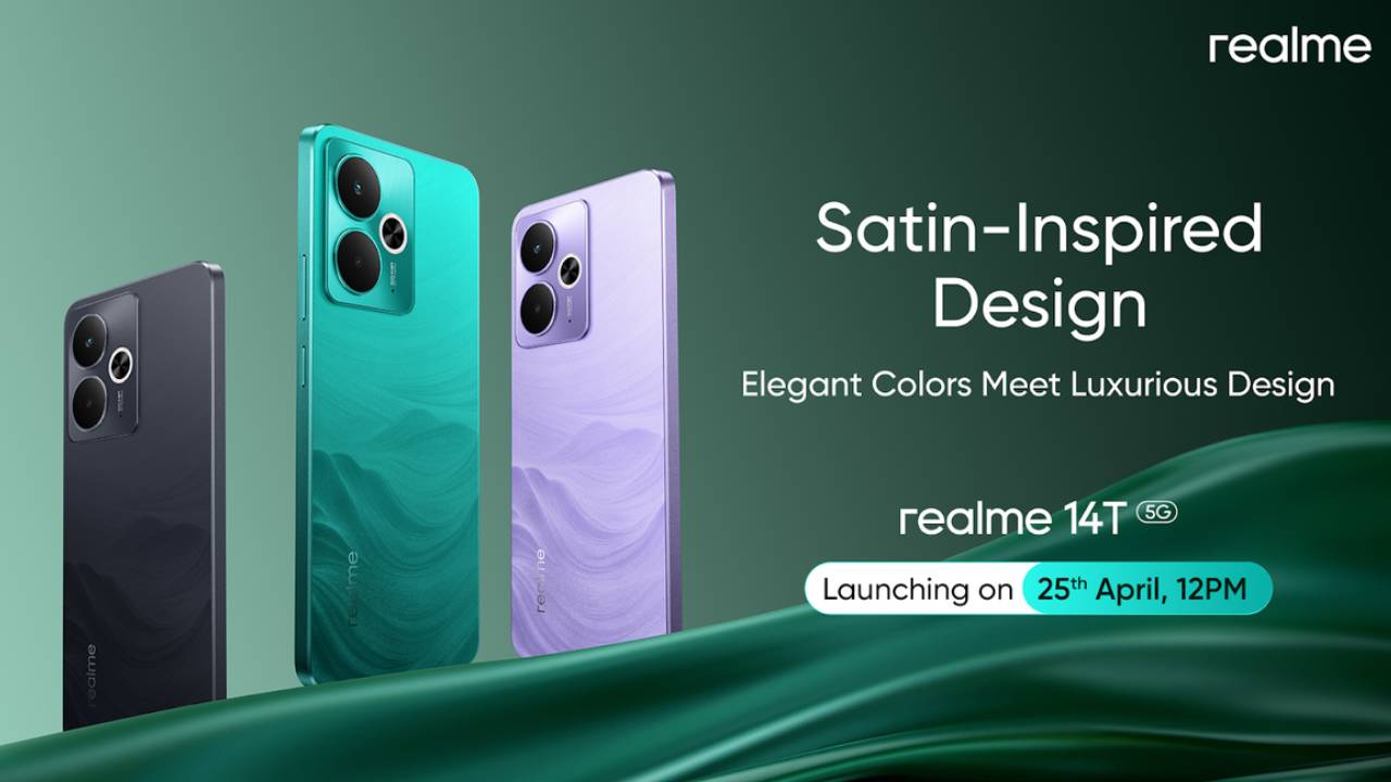 Realme 14T Launch : కొత్త రియల్మి 5G ఫోన్ ఆగయా.. ఏఐ ఫీచర్లు చూస్తే ఫిదానే.. ధర కూడా మీ బడ్జెట్లోనే.. డోంట్ మిస్..! Realme 14T Launch : కొత్త రియల్మి 5G ఫోన్ ఆగయా.. ఏఐ ఫీచర్లు చూస్తే ఫిదానే.. ధర కూడా మీ బడ్జెట్లోనే.. డోంట్ మిస్..!