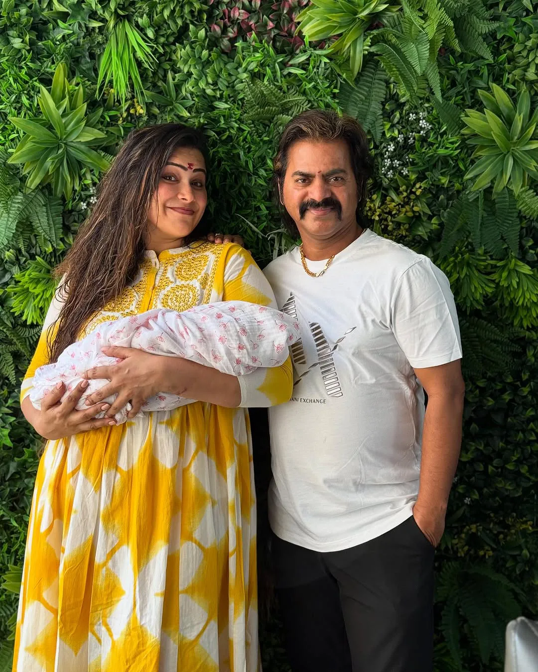 Tamil Star Comedian Redin Kingsley Shares Photos with Wife and Daughter