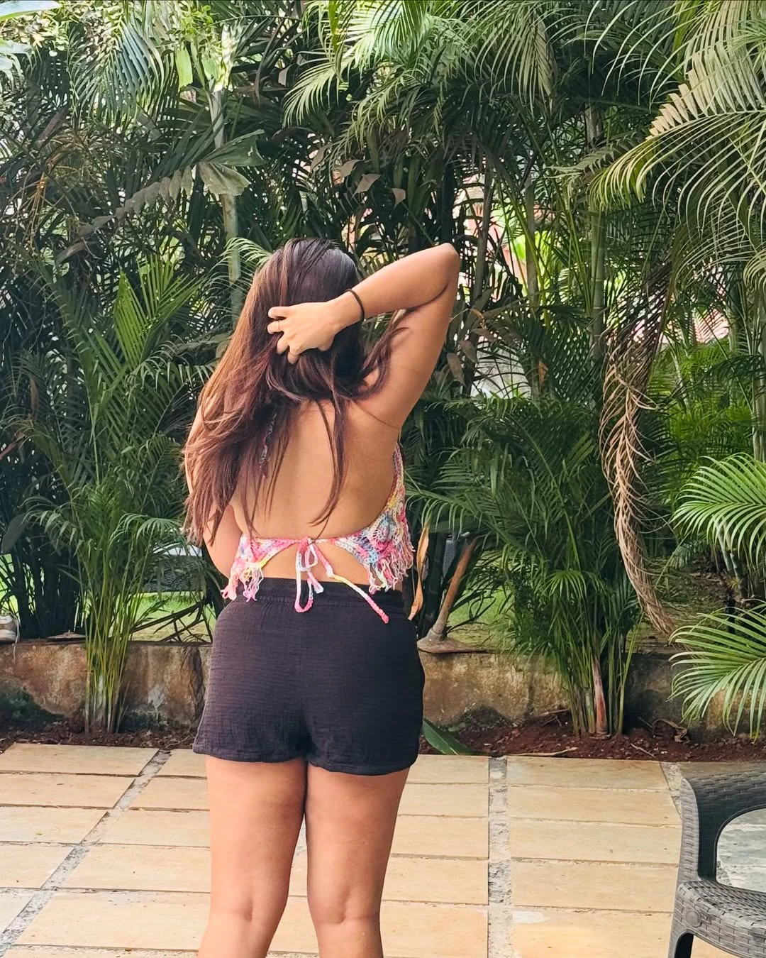 Rithu Chowdary Enjoying Vacation in Goa