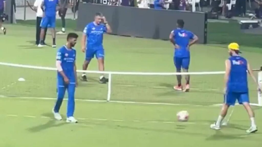 Ruled Out CSK Captain Ruturaj Gaikwad Seen Playing Football In Viral Video