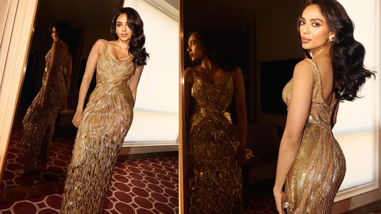 Sobhita Dhulipala : ఈవెంట్లో శోభిత ధూళిపాళ హాట్ పోజులు.. గోల్డెన్ మెరుపులతో..